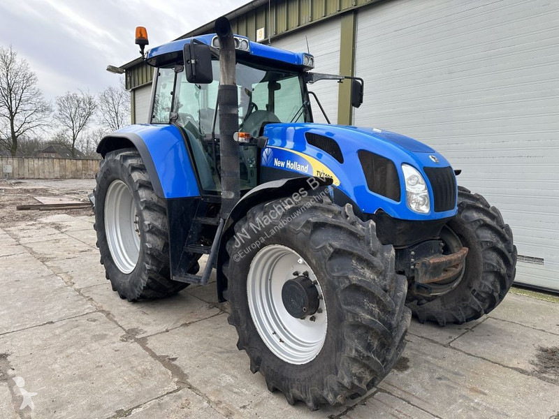 Tracteur agricole New Holland TVT 195 Dutch...
