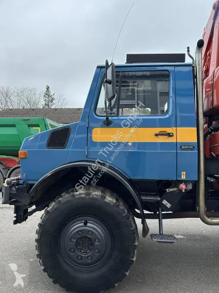 Camion Unimog U (425) Ferrari Kran 147.2A*Jib*...
