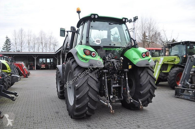 Deutz-Fahr agrotron p + quicke q78 tractor