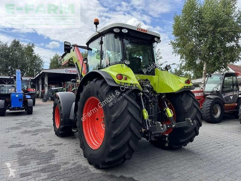 Traktor Claas  arion 640 cis + quicke q65