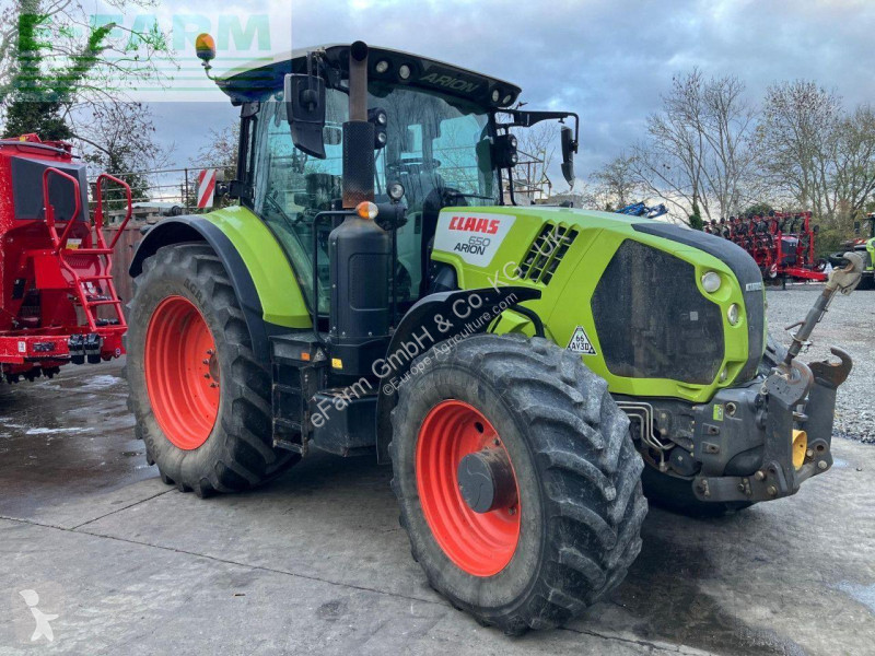 Landbrugstraktor Claas  ARION 650 ST4 CIS+ 50K...