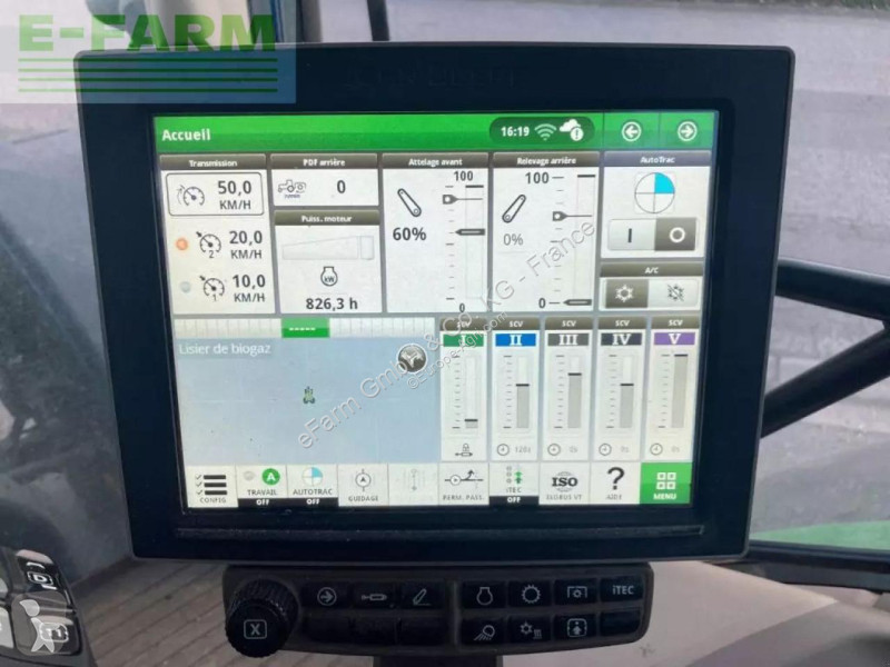 Landbrugstraktor John Deere  6195r