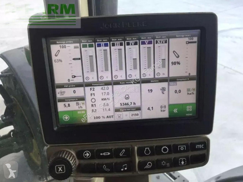 Tracteur agricole John Deere  8370