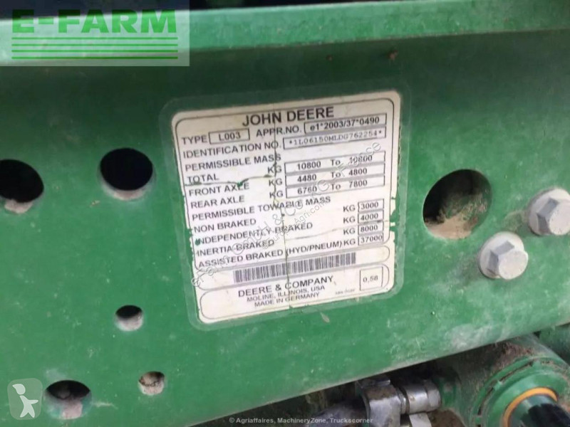 Landbrugstraktor John Deere  6150 m