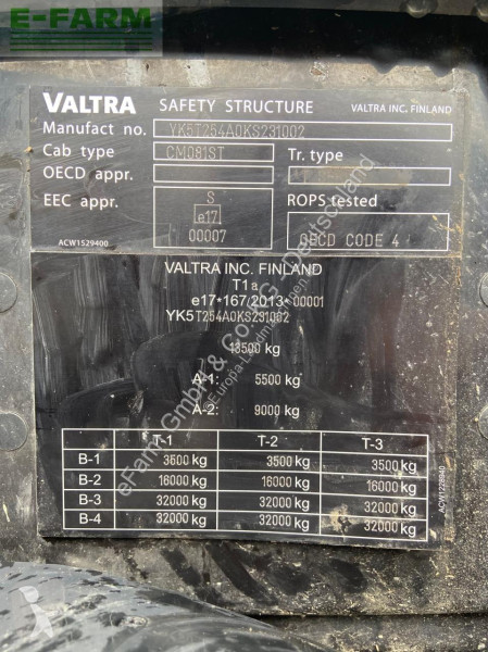 Landbrugstraktor Valtra  T254S