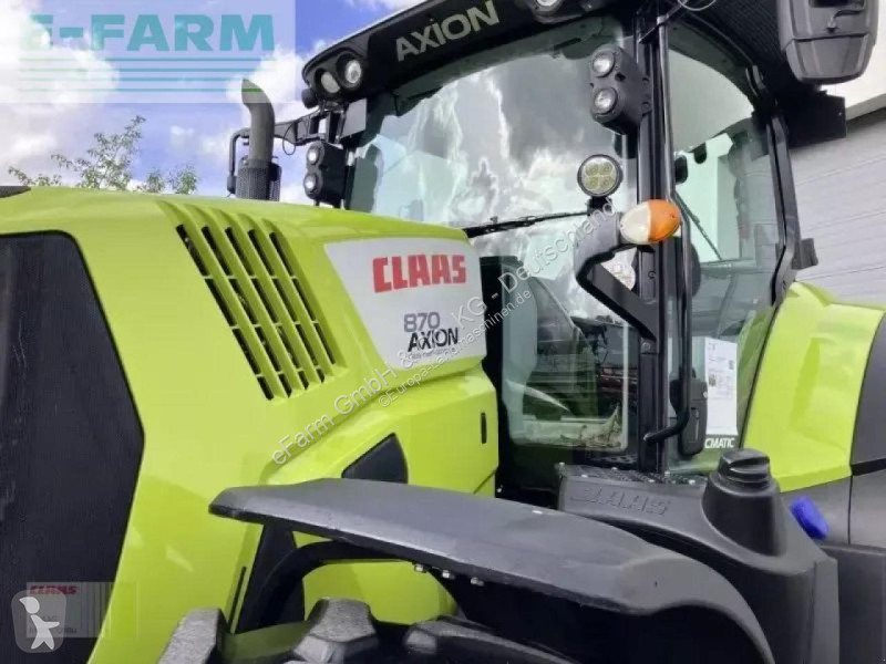 Landbrugstraktor Claas  axion 870 cmatic gps...