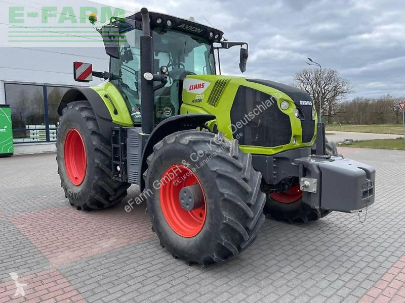Landbrugstraktor Claas  axion 870