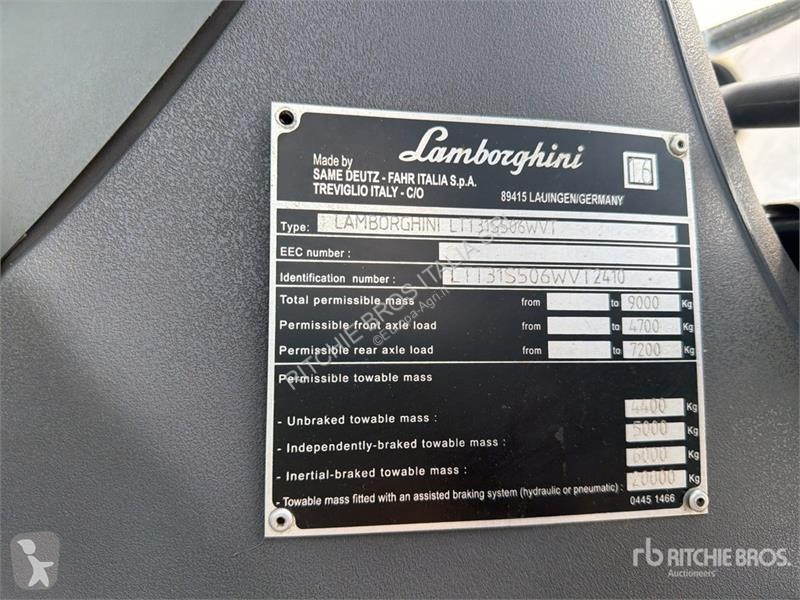 Tractor Lamborghini R6 150 4WD Tractor