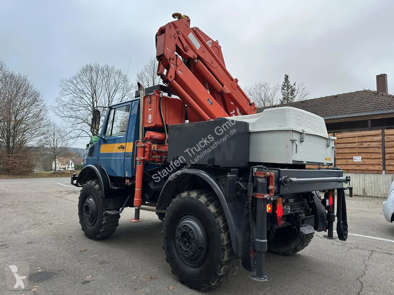 Camion Unimog U (425) Ferrari Kran 147.2A*Jib*...