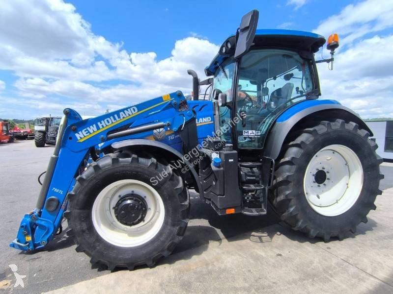Tracteur agricole New Holland T6.145 + Chargeur