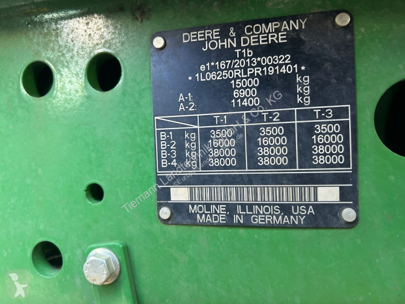 Tractor John Deere 6R 250 *MIETRÜCKLÄUFER*
