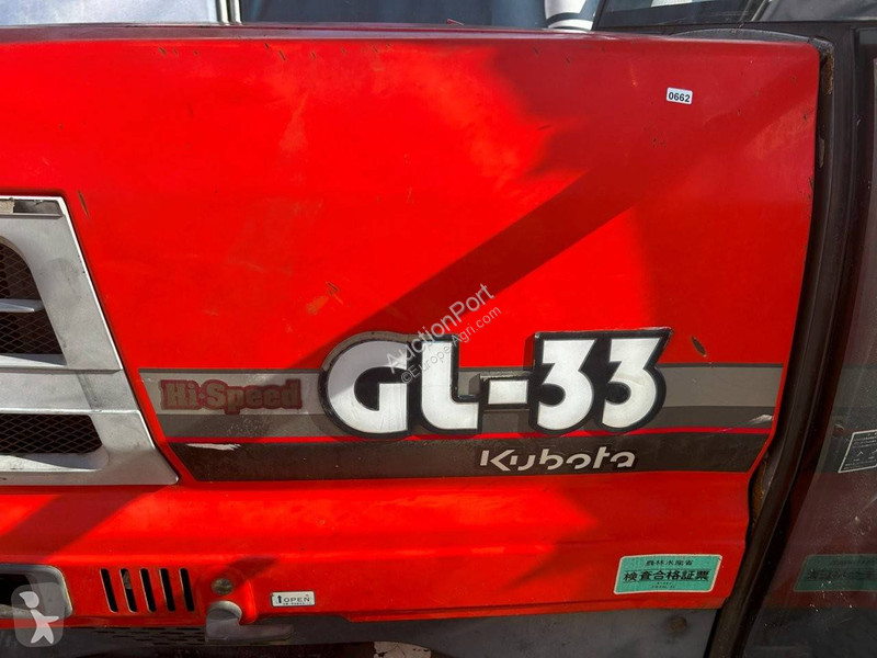 Landbrugstraktor Kubota GL33