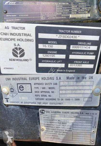 Lantbrukstraktor New Holland T6.150...