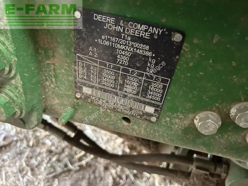 Landbrugstraktor John Deere  6110 m commandquad