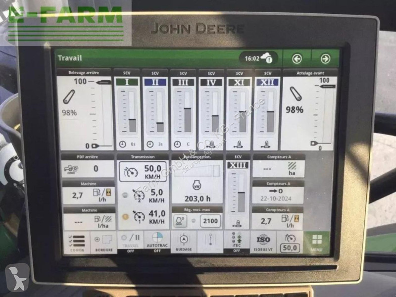 Landbrugstraktor John Deere  6r110