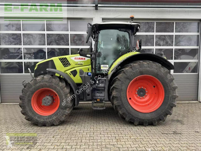 Landbrugstraktor Claas  axion 870 cmatic cebis...