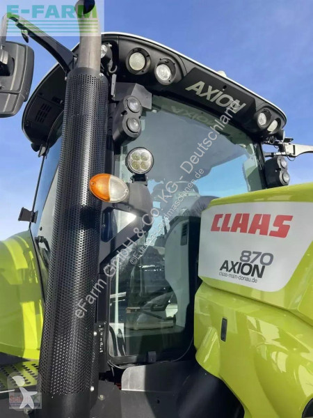 Landbrugstraktor Claas  axion 870 cmatic mit...