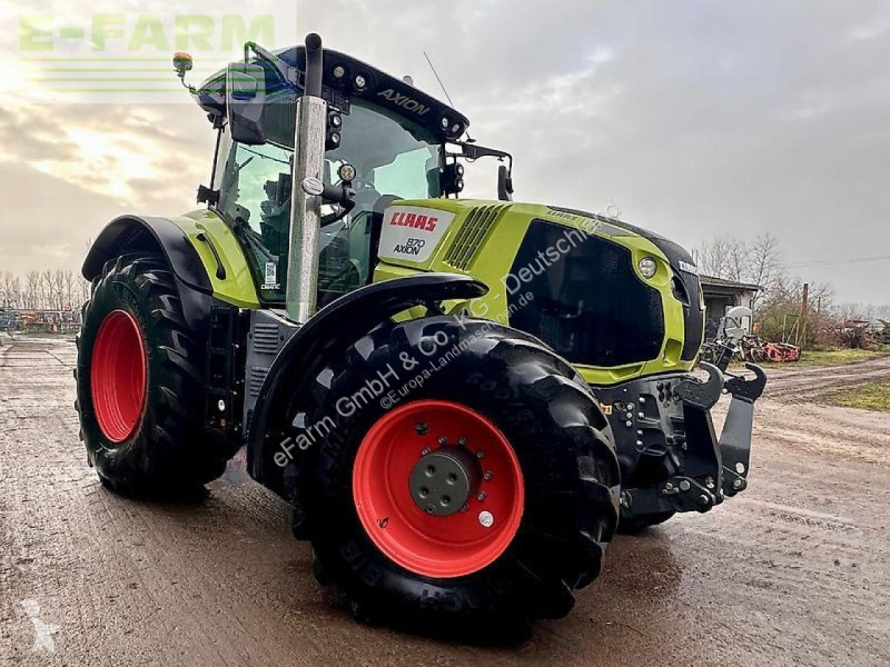Landbrugstraktor Claas  axion 870 cmatic