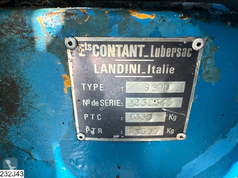 Tractor Landini 8500 4x4, Perkins