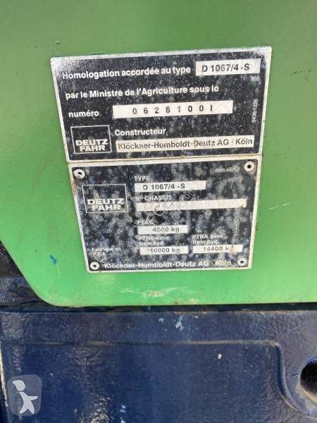 Tracteur agricole Deutz-Fahr DX 3.50 Machine...