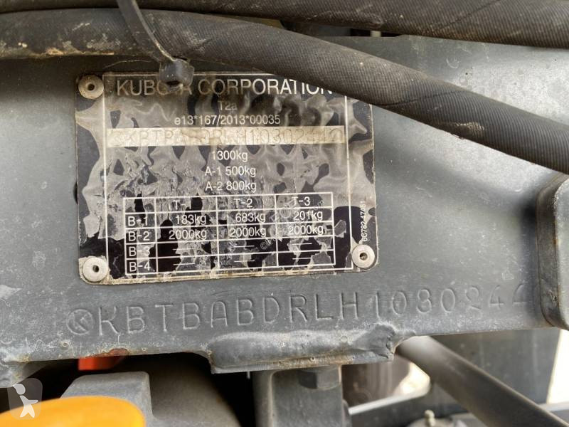 Tractor agrícola Kubota B 1161 DT Boite de...
