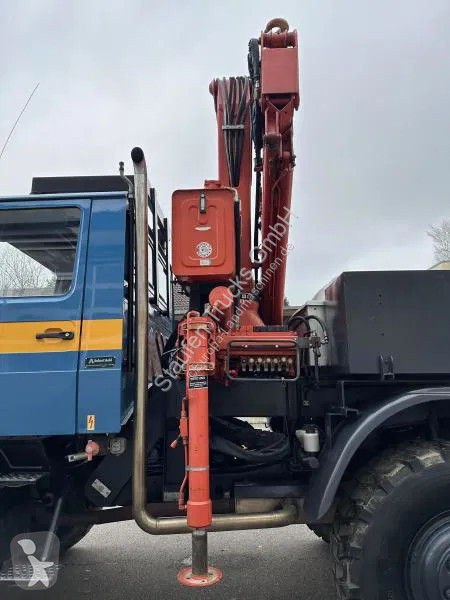 Camion Unimog U (425) Ferrari Kran 147.2A*Jib*...