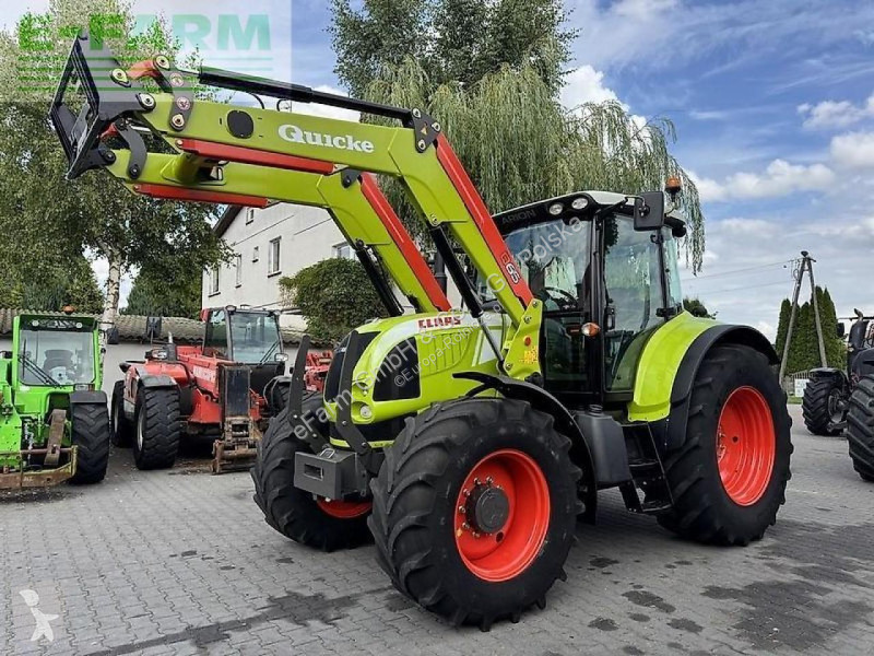 Traktor Claas  arion 640 cis + quicke q65