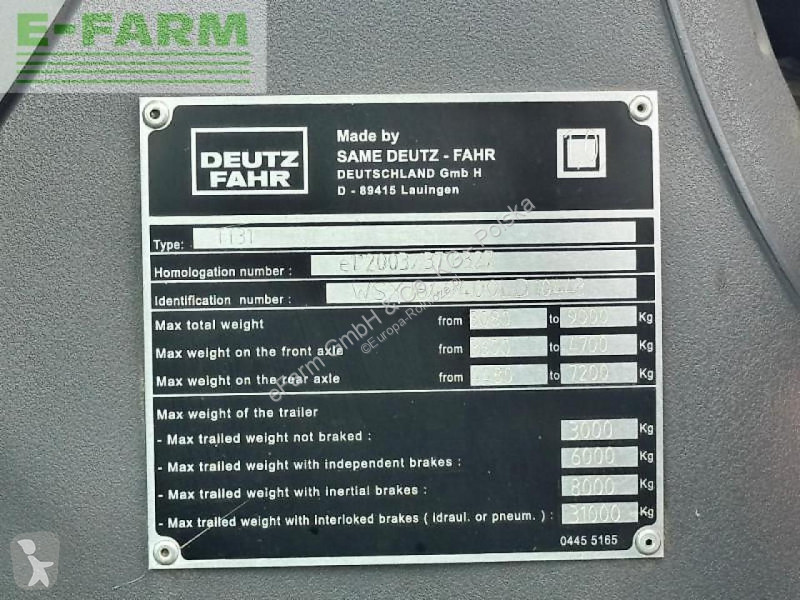 Lantbrukstraktor Deutz-Fahr  agrotron m 620