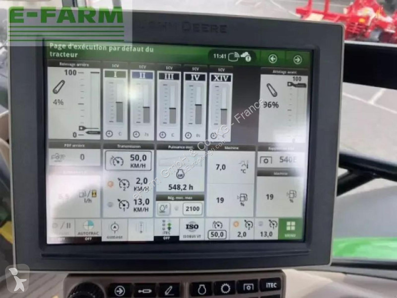 Tracteur agricole John Deere  6r215