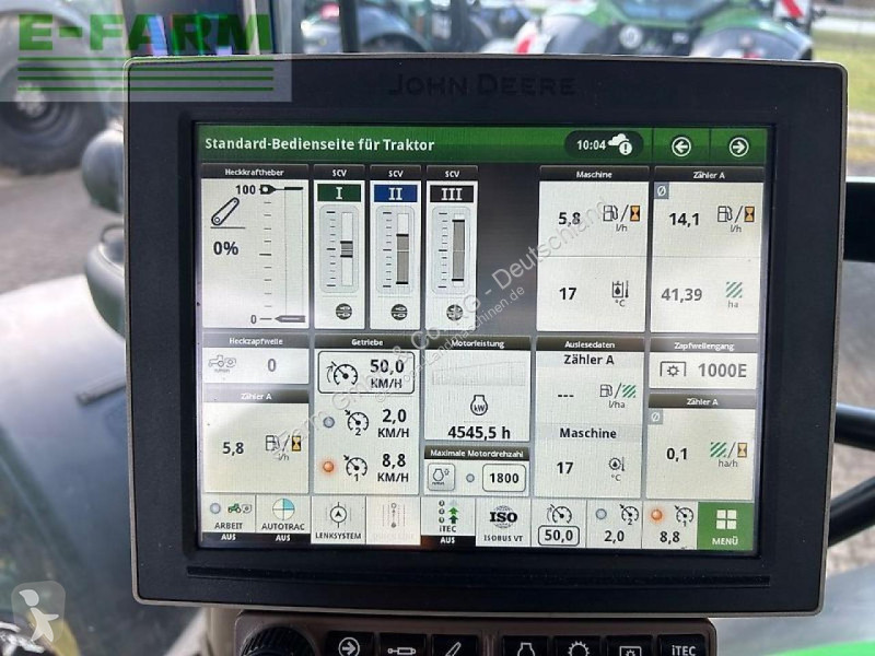 Landbrugstraktor John Deere  6r 195