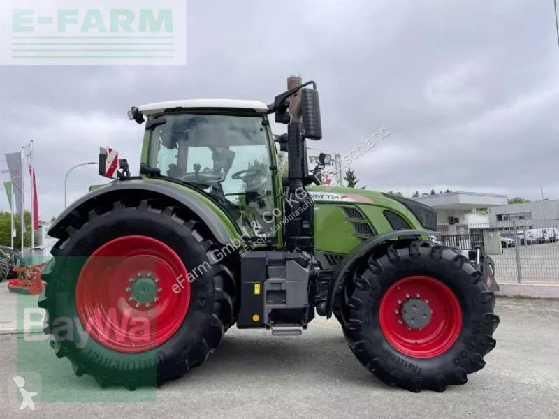 Landbrugstraktor Fendt  724 vario s4 profi plus
