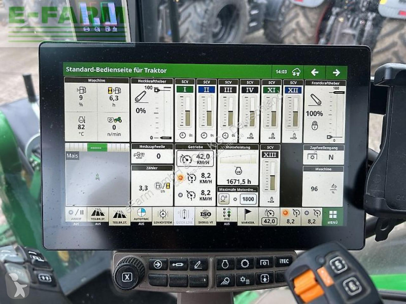 Landbrugstraktor John Deere  6r 185