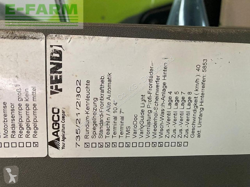 Landbrugstraktor Fendt  720 scr profi plus