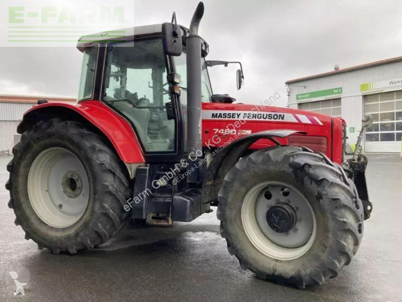 Landbrugstraktor Massey Ferguson  7480 dyna-vt