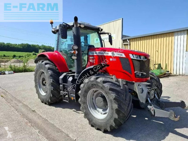 Tracteur agricole Massey Ferguson  7726 s