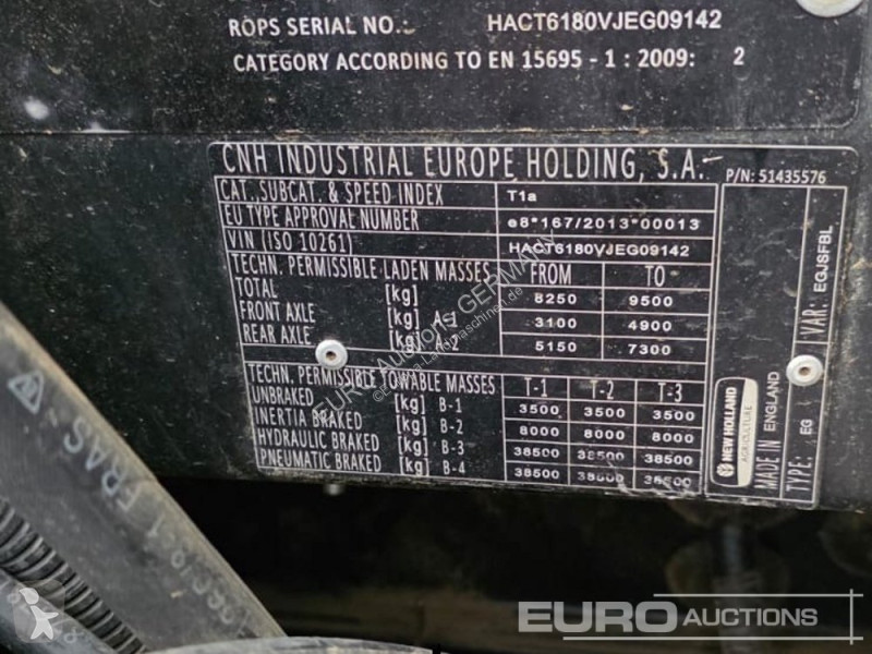 Zemědělský traktor New Holland T6.180