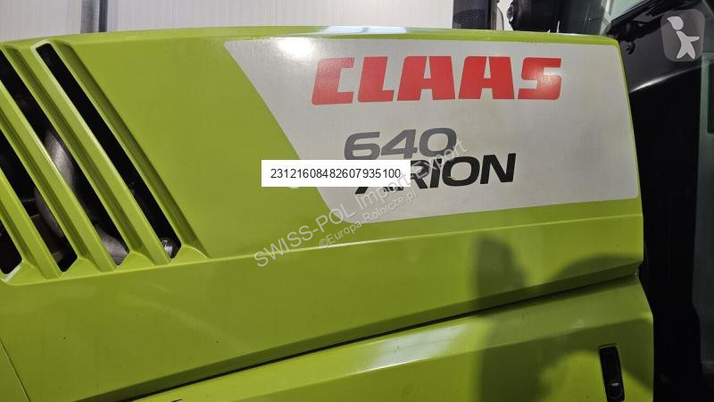 Landbrugstraktor Claas Arion 640