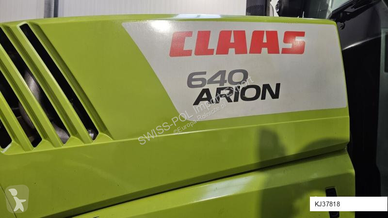 Tractor agrícola Claas Arion 640