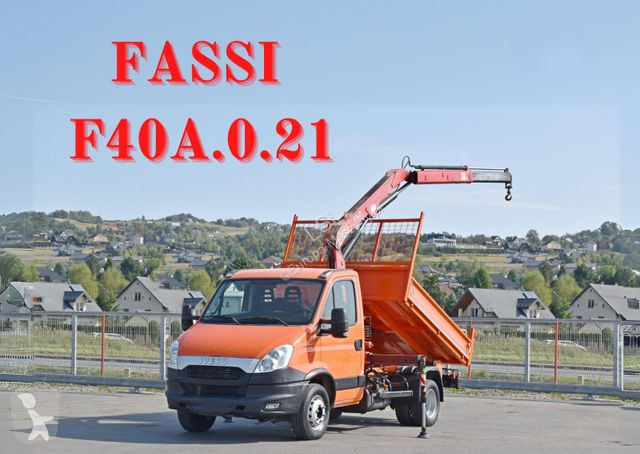 Grua Iveco DAILY 70C17 * KIPPER 2,80m * FASSI...
