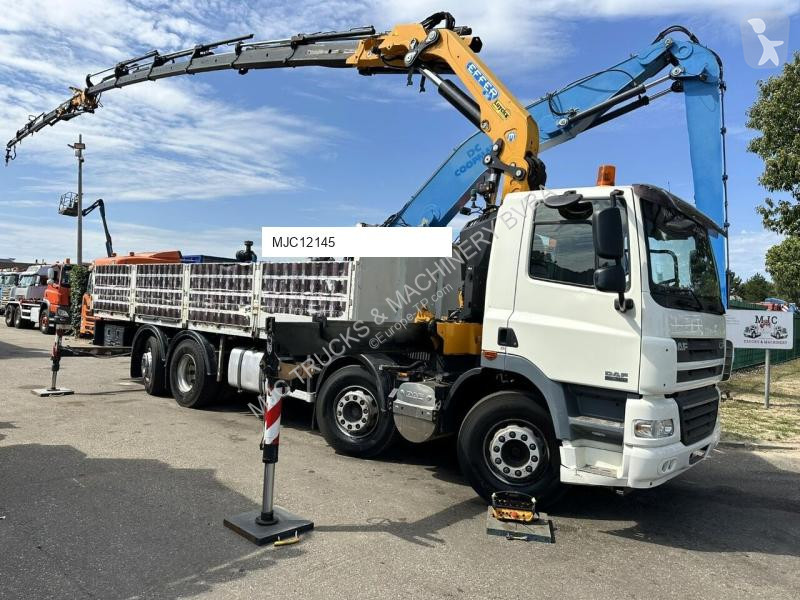 Camion DAF 85360 8x2 + CRANE (25m!) EFFER 305...