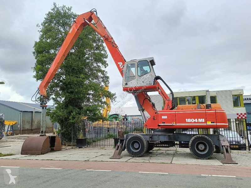Grua Atlas 33,5 T waste handler overslagkraan...