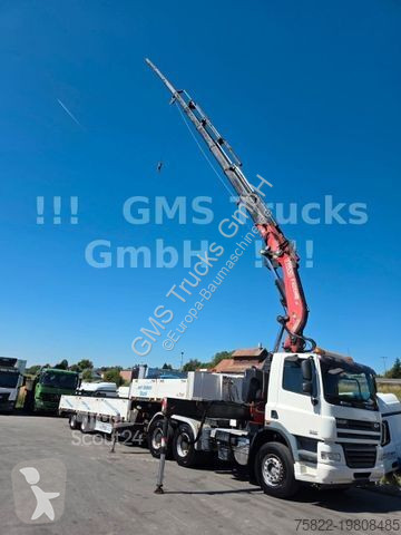 Ledat fordon DAF CF / 6X4 Blatt / 28m Fassi...