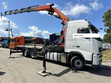 Camion Volvo FH FH 500 6X2 + CRANE PALFINGER PK50002 E 6x - RETARDER - PLATFORM