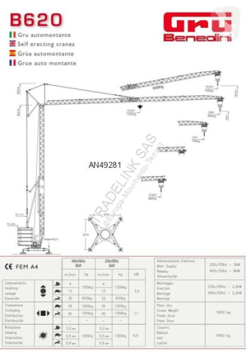 Grue à tour