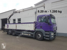 Грузовик платформа MAN TGS 26.400/6x2-2 LL TGS 26.400/6x2-2 LL, Kran Hiab 122 B-2 CL 8,20 m - 1.280 kg, faltbar