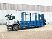 Mercedes Axor 1833 L 4x2 Axor 1833 L 4x2 Glastransporter mit Heckkran Atlas TLC 120.2E, Funk gebrauchter Andere LKW
