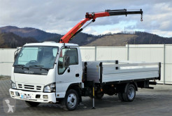 Isuzu nc P35 * Pritsche 4,10m+Kran * Topzustand! mobilkran begagnad