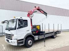 Camión caja abierta Mercedes Atego 1218 4x2 Atego 1218 4x2 mit Kran HMF 910-K4