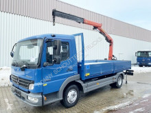 Camião Mercedes 818 /4x2 Ateog 818 Palfinger Heck Kran 6001, 5,30 m - 960 kg estrado / caixa aberta usado