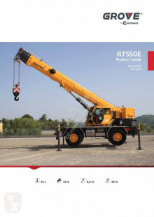 Grove RTT 550E dźwig samojezdny używany